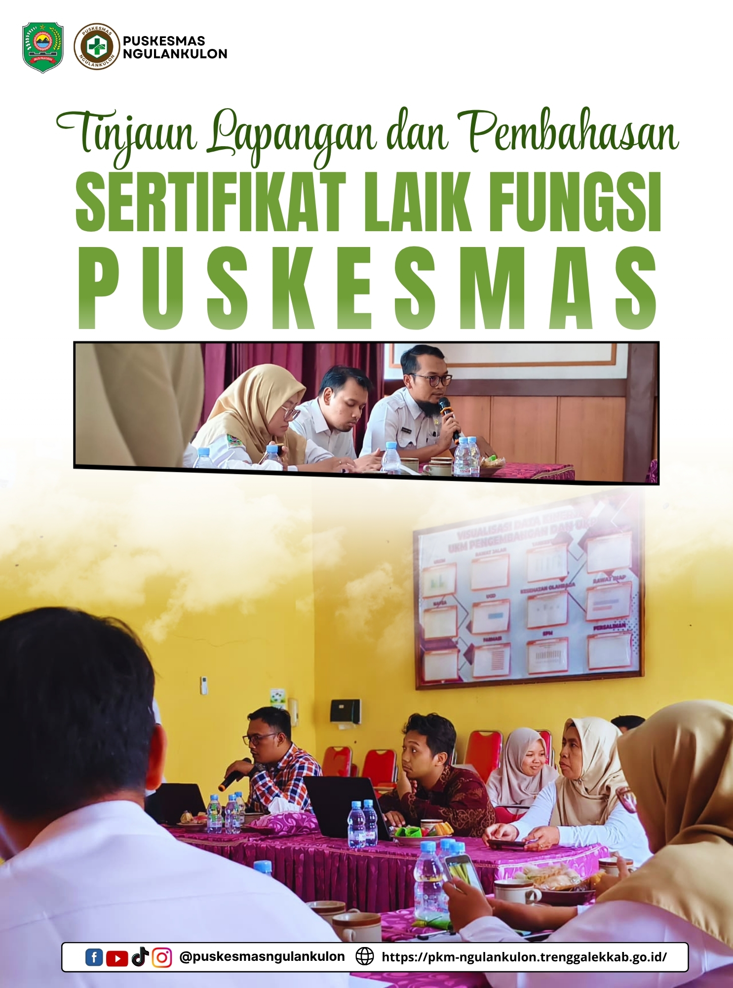 TINJAUAN LAPANGAN DAN PEMBAHASAN SERTIFIKAT LAIK FUNGSI PUSKESMAS 2026